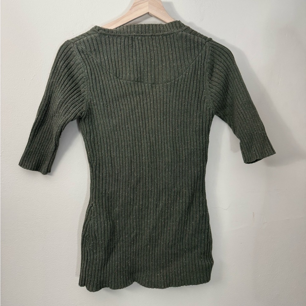 Vintage Delia’s Dark Academia Cardigan Sweater Medium 2000s Covered Plaid Button - Picture 9 of 10